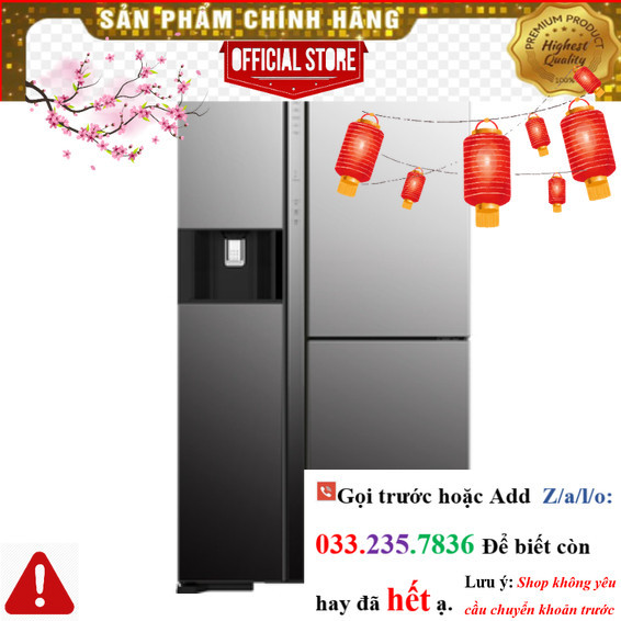 Tủ lạnh Hitachi Inverter 569 lít R-MY800GVGV0(MIR) <nEw<