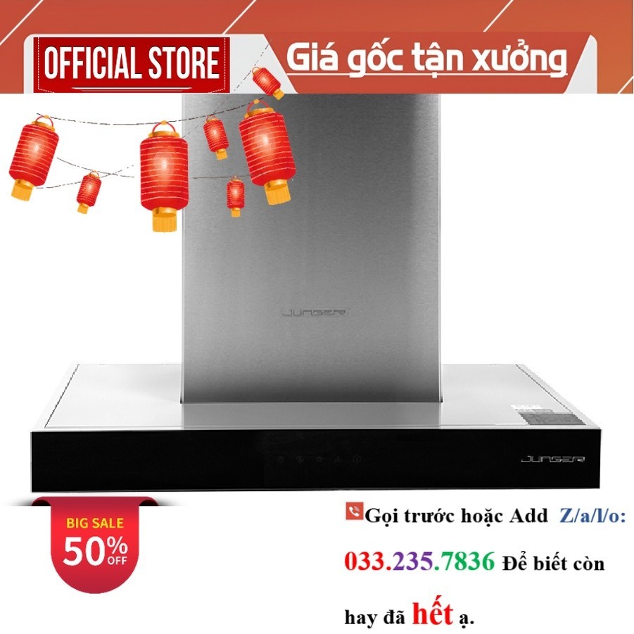 Máy hút mùi Junger HRJ-75 chính hãng <new
