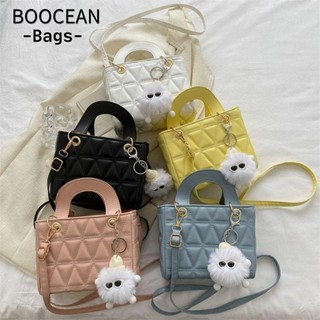 BOOCEAN Túi đeo nách một vai, Túi vuông nhỏ đeo chéo thời trang, Túi đeo vai chất lượng cao bằng da PU