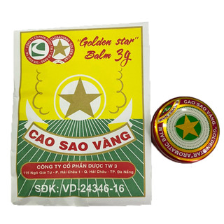 Dầu cao sao vàng