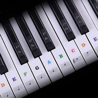 Mlg miếng dán bàn phím đàn piano trong suốt 54 / 61 phím bàn phím điện tử piano miếng dán jr