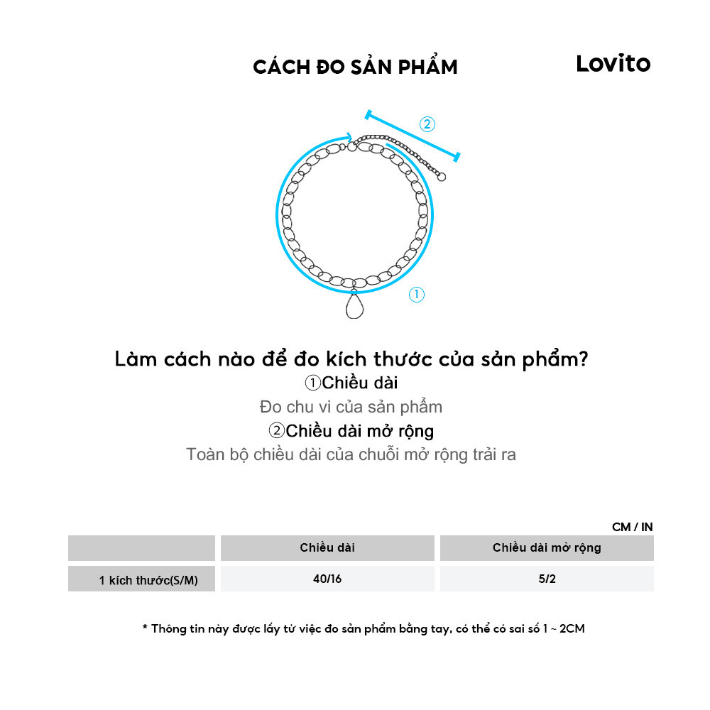 Dây chuyền Lovito ngọc trai màu trơn phong cách thường ngày cho nữ L60AD029 (ngọc trai lớn/ngọc trai nhỏ)