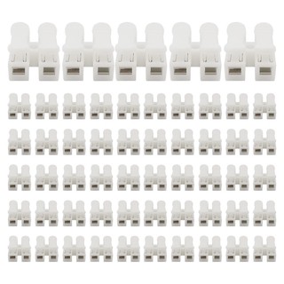Đầu nối dây nhanh 55 x CH2 2Pin Đầu nối khối đầu cuối điện 2 cổng