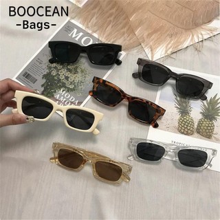 Kính râm hình chữ nhật BOOCEAN Kính râm gọng vuông bảo vệ UV400 cổ điển dành cho nữ