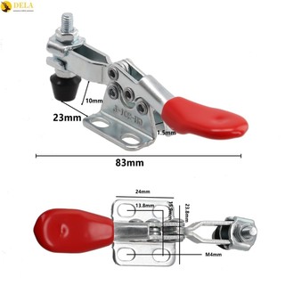 Secure GH 201L Quick Release Toggle Clamp with Adjustable Pressure Tips#DELA
