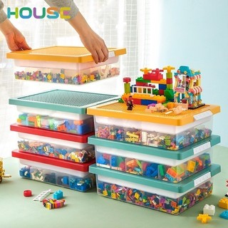 Hộp Đựng Đồ Chơi lego Chia Ngăn Cho Bé Hộp Đựng Đồ Chơi Lego 2 Lớp Và Nhiều Ngăn Với Thiết Kế Thông Minh Hộp lưu trữ Lego hạt nhỏ Bộ phận đồ chơi trẻ em Hộp lưu trữ máy tính để bàn Khối xây dựng Hộp lưu trữ Ngăn đóng gói