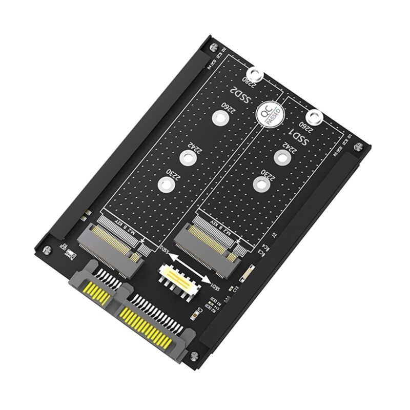 BTM Hai Bkey SSD sang 2 5 SATA3 cho M 2 Bkey SATA3 2230 2242 2260 2280 SSD