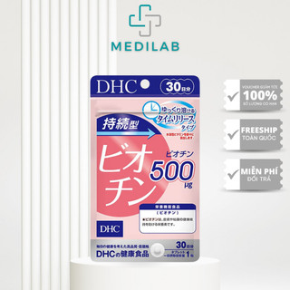 Viên Uống DHC Biotin Hỗ Trợ Mọc Tóc, Ngăn Rụng Tóc Biotin Gói 30 Ngày