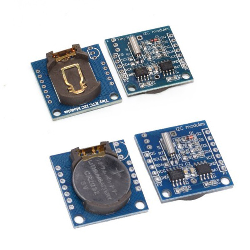 1 Chiếc I2C RTC DS1307 AT24C32 Đồng Hồ Thời Gian Thực Mô Đun Cho AVR ARM PIC Nhỏ RTC I2C Mô Đun Bộ N