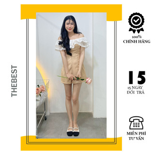 Jum short phối bèo trễ vai the best hjc42