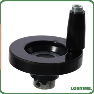 Bánh xe cầm tay lontime, tay cầm xoay quay quay tay 63mm / 2,48 "màu đen, máy nướng 8mm / 0,32" được đánh bóng cho máy phay