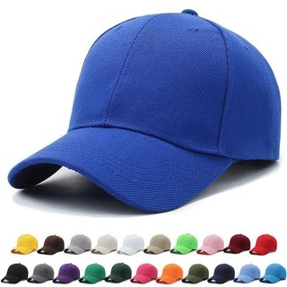 Nam nữ nhiều màu mũ bóng chày đạt đỉnh mũ màu có thể điều chỉnh unisex xuân hè bố nón bóng thể thao mũ bóng chày