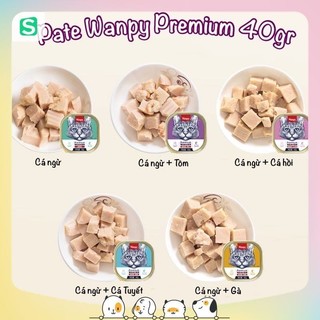 Pate Wanpy Premium Cho Mèo 40gr 🐱