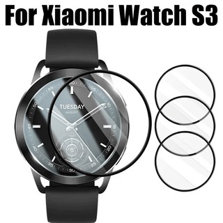 Phim cong cho Xiaomi Watch S3 Bảo vệ màn hình Phim bảo vệ chống trầy xước cho màn hình Xiaomi WatchS3 Phim bảo hiểm toàn diện Không phải kính