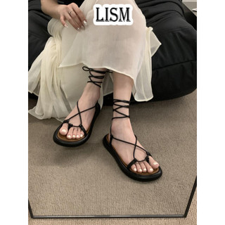LISM dép sandal nữ dép nữ đế cao Độc đáo Nhẹ Cổ điển Mềm mại FDL24408TP 14Z240403