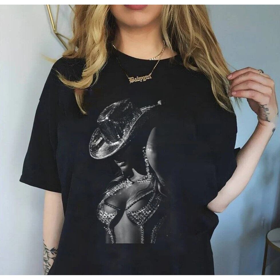 Bánh quế 2024 cho bạn bè Áo sơ mi Beyonce, Áo thun Beyonce Merch, Áo thun âm nhạc, Áo sơ mi quạt hòa