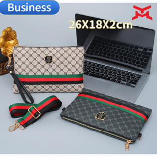 Túi đeo chéo cho nam, túi clutch đa chức năng, kiểu dáng mới 2025, unisex sọc dung tích lớn