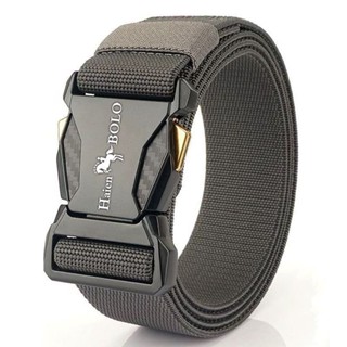 24 Giờ 600 + Người Ghép Đôi Dây Đơn Nam Đàn Hồi Nylon Vải Thắt Lưng Khóa Ngoài Trời Tự Động Chiến Thuật Giải Trí Thể Thao Phù Hợp Với Quần Thắt Lưng 1210 #