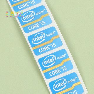 Sticker Logo Dán Laptop Intel Core i3 i5 i7 Mới