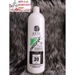 Oxy trợ nhuộm hương bạc hà 117 xpro 1000ml
