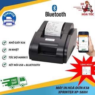 Máy In Hoá Đơn Bluetooth Xprinter XP58iih In Thẻ Điện Thoại,Thẻ Game, Hoá đơn Điện Nước - Zukipos