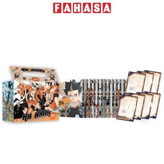 Sách premium boxset haikyu!! 3 - tập: 31 - 45 - tặng kèm 7 pvc card