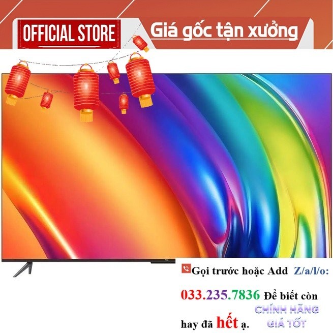 Google Tivi TCL 65P745 4K 65 Inch  {new}