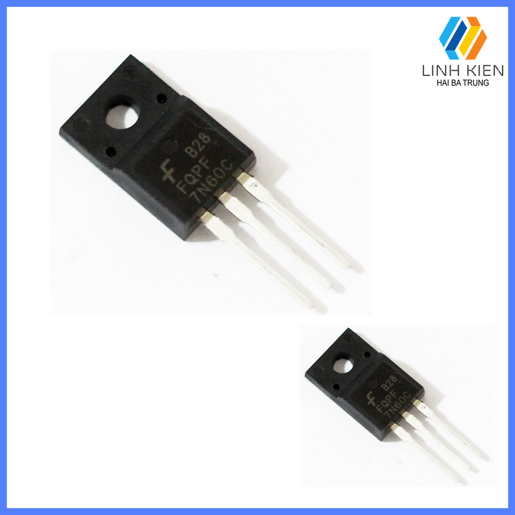[Có sẵn] Linh kiện 7N60 DIP TO-220