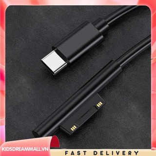[Kidsdreammall.vn] Cáp sạc nhanh USB C PD cho Microsoft Surface Pro 7 6 5 4