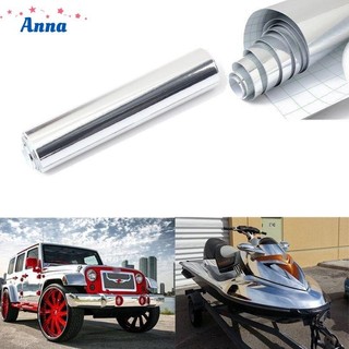 Useful Flexible Silver Chrome Mirror 30x152cm Vinyl Glossy Sheet Film Sticker