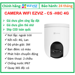 Camera wifi ezviz - cs -h8c ; 24t