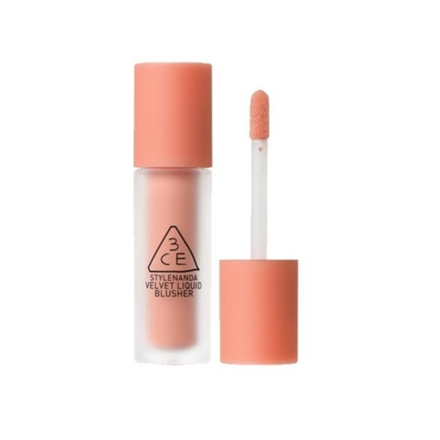 3ce Velvet Liquid Blusher 3.4g x 2 gói (Trang điểm / Mặt / Phấn má hồng)