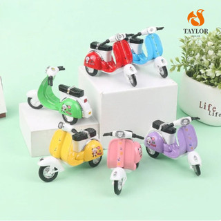 Taylor1 kéo lại đồ chơi xe máy, mô hình xe máy mô phỏng đầu máy, đồ chơi giáo dục mô hình hợp kim nhiều màu sắc mô phỏng xe máy trẻ em