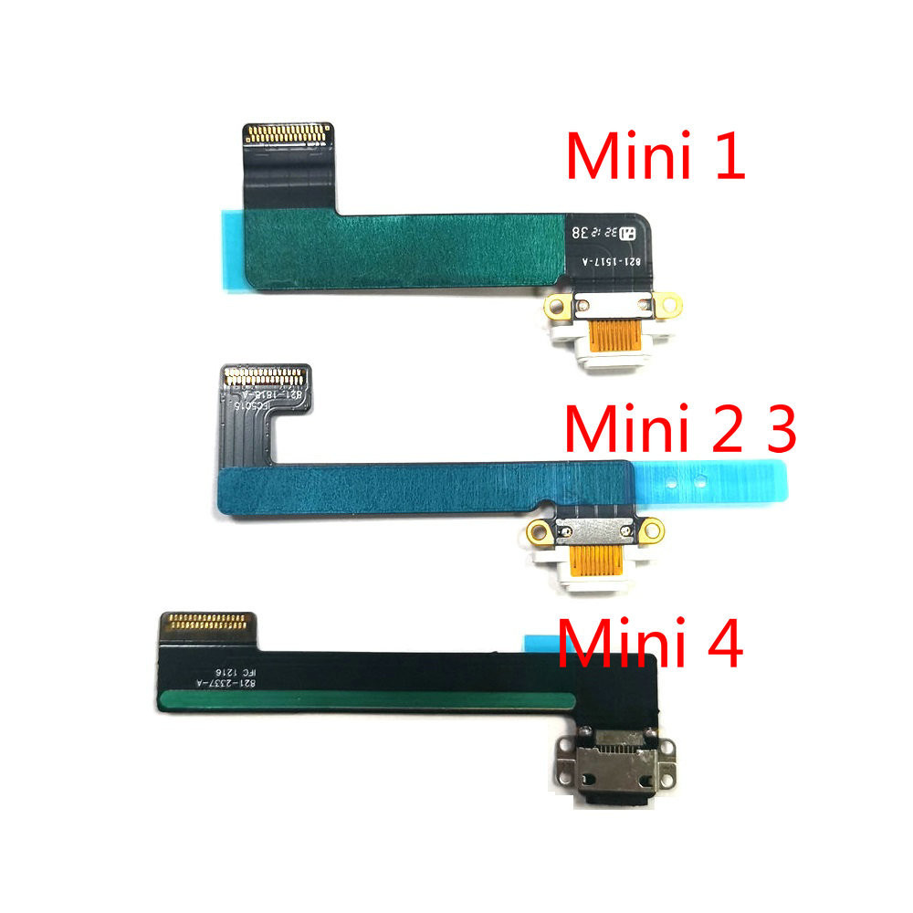 Sạc Cổng Sạc Dock Đầu Nối USB Cáp Mềm Cho iPad Mini 1 2 3 4 A1432 A1454 A1489 A1490 A1599 A1600 A153