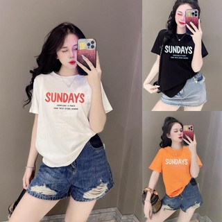 Áo thun thái nữ form vừa, top cotton women mềm mịn thoáng mát