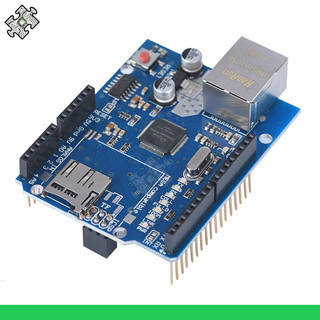 ENGLAB★ Mạng Ethernet LAN W5100 Shielded Module Extension Board, Ethernet Shielded W5100, tương thích với Arduino