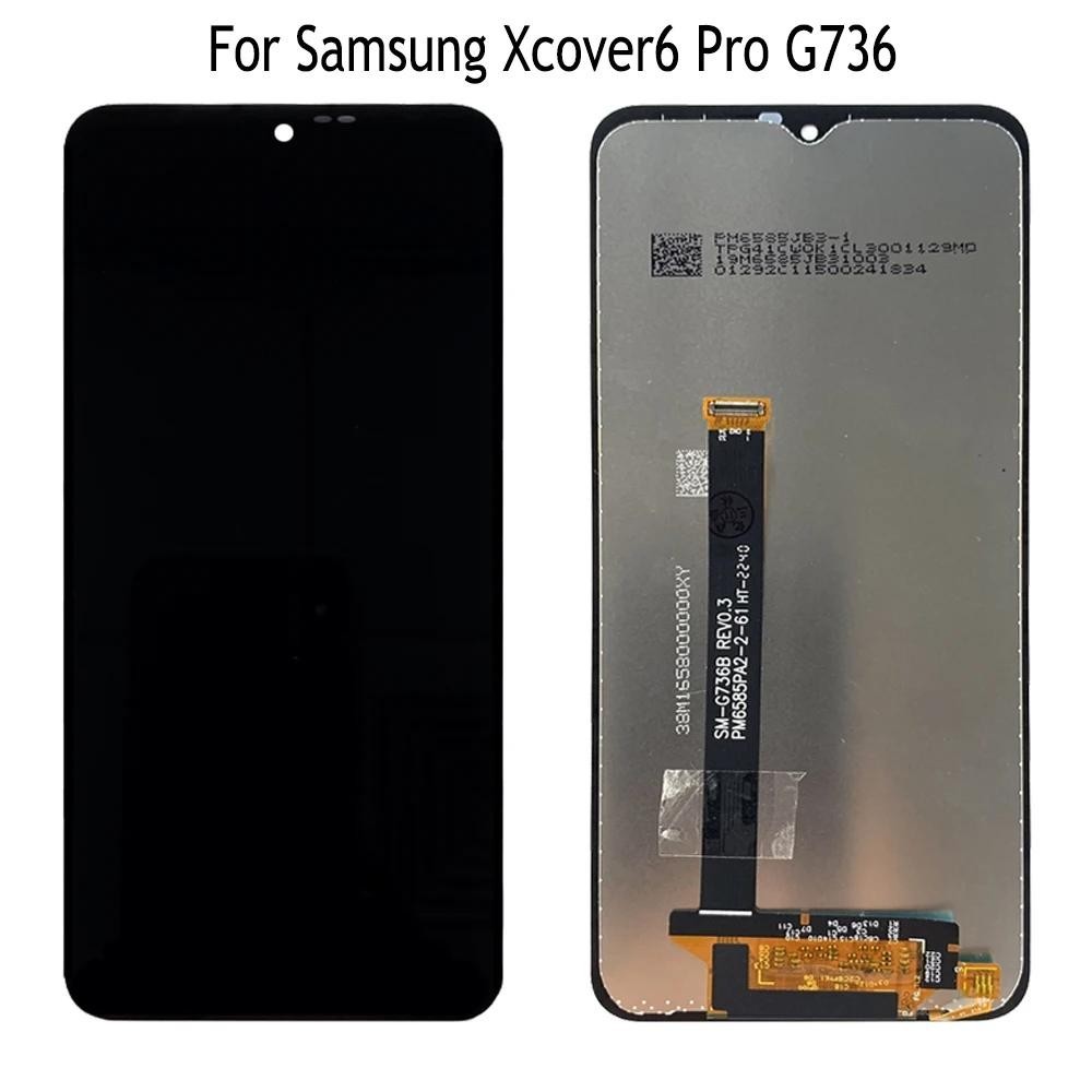 6.6 “Dành Cho Samsung Xcover6 Pro LCD G736 Màn Hình Hiển Thị Bộ Số Hóa Màn Hình Cảm Ứng Cho Xcover 6