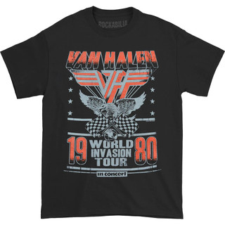 Áo thun Van Halen World Invasion Tour Band Áo thun
