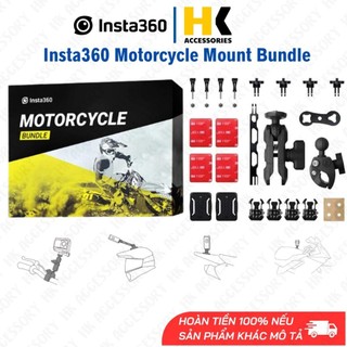 Insta360 Motorcycle Bundle One X2 X3 - Bộ phụ kiện gắn xe gắn nón Insta360 X2 X3 - Chính hãng