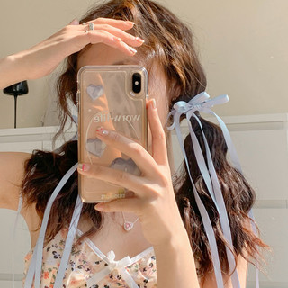 Ins Girl Nơ Mũ Đội Đầu Ruy Băng Bện Kẹp Tóc Đôi Đuôi Ngựa Đầu