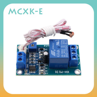 Mcxk-e XH-M131 DC 12V Công tắc điều khiển ánh sáng Mô-đun rơle Photoresistor Cảm biến phát hiện độ sáng 10A Mô-đun điều khiển tự động