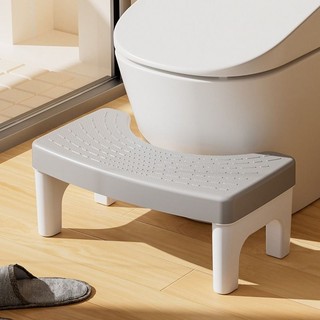Ghế kê chân bồn cầu hỗ trợ đi vệ sinh tiện dụng 3 màu sắc 38x22x17cm gdgs