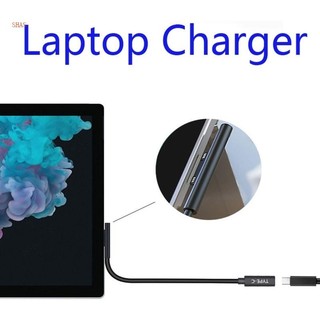 Cáp sạc chuyển đổi nguồn shas pd fast to usb 3 1 type c cho surface pro 7 6 5 4 3