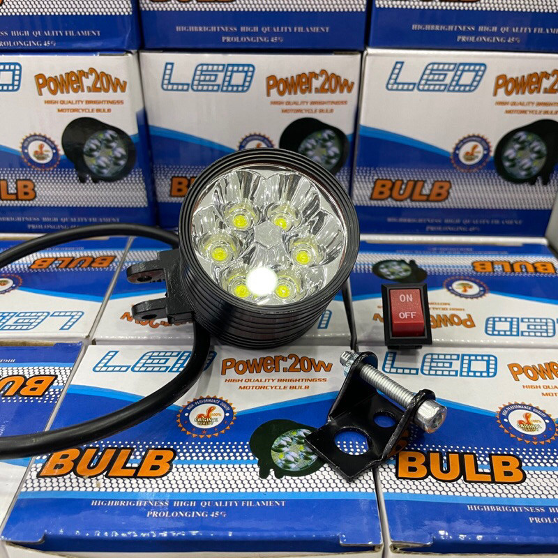 Đèn led trợ sáng L6 ngắn