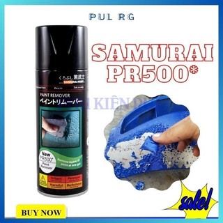 Chai xịt tẩy sơn xe máy Samurai chính hãng pr500*