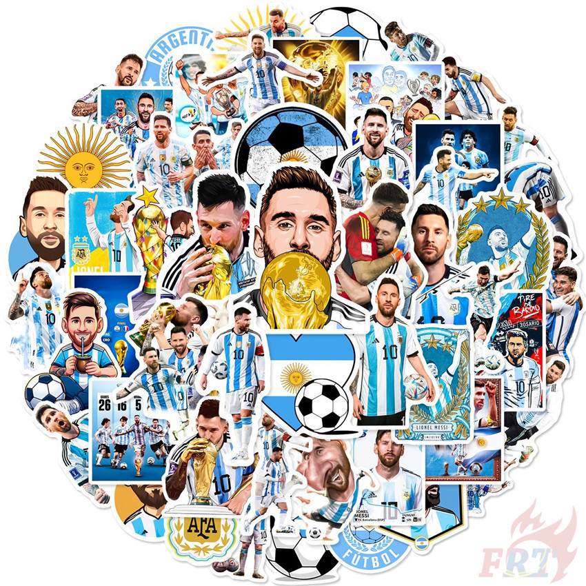 50Pcs/Set ❉ The King of Football . AFA Series 03 Stickers ❉ DIY Fashion Waterproof Doodle Decal Stic