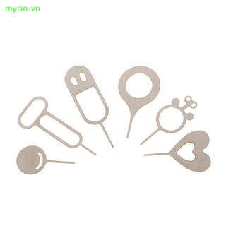 Myrin 10 chiếc pick-up pin đa năng điện thoại di động khay mở cho ip 13 xiaomi samsung huawei eject sim card ejector tool vn
