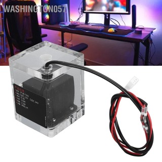 Washington057 Bơm làm mát bằng nước Máy bơm CPU tắt tiếng tích hợp chuyên nghiệp cho hệ thống chất lỏng Phụ kiện máy tính