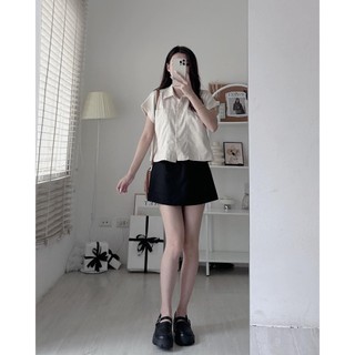 Áo sơ mi nữ cổ đức túi ngực Myra 