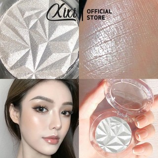 Xixi Highlighter Powder Chứa Ngọc Trai Moonshine Champagne Violet Shimmer Beauty Highlights 